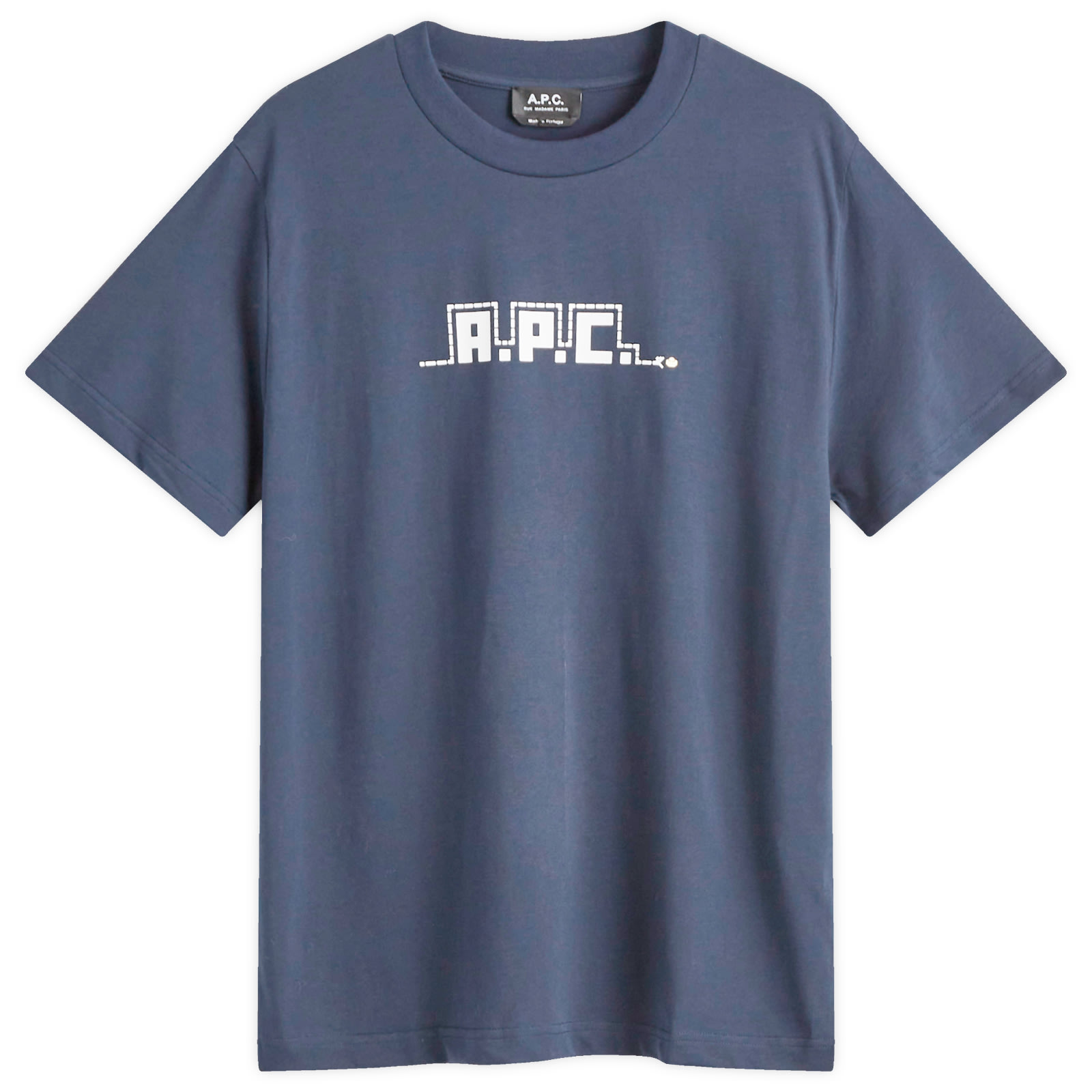 A.P.C. Men's Lunar New Year Snake T-Shirt Dark Navy