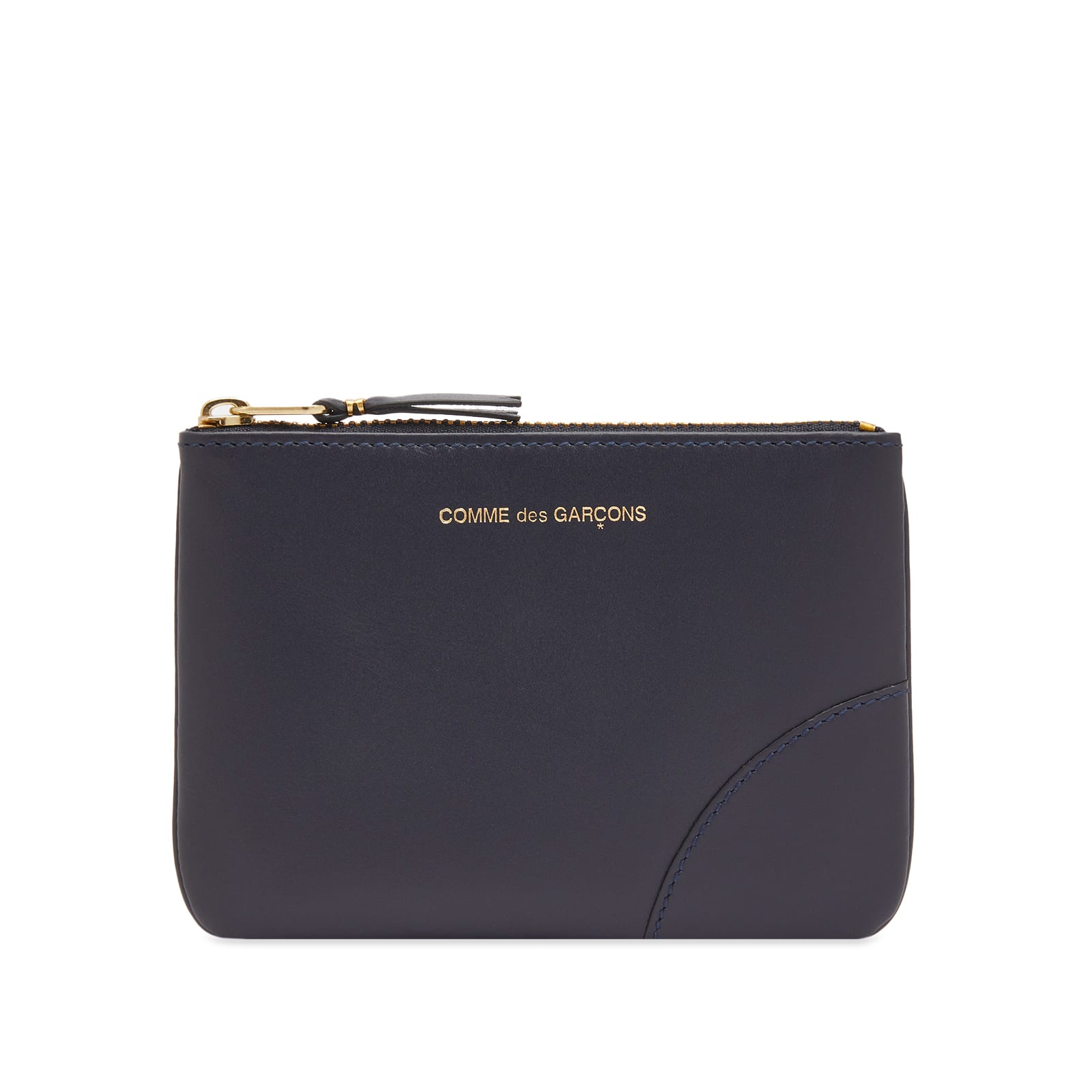 Comme des Garçons SA8100OP Two-Compartment Leather Wallet in Red main image 0