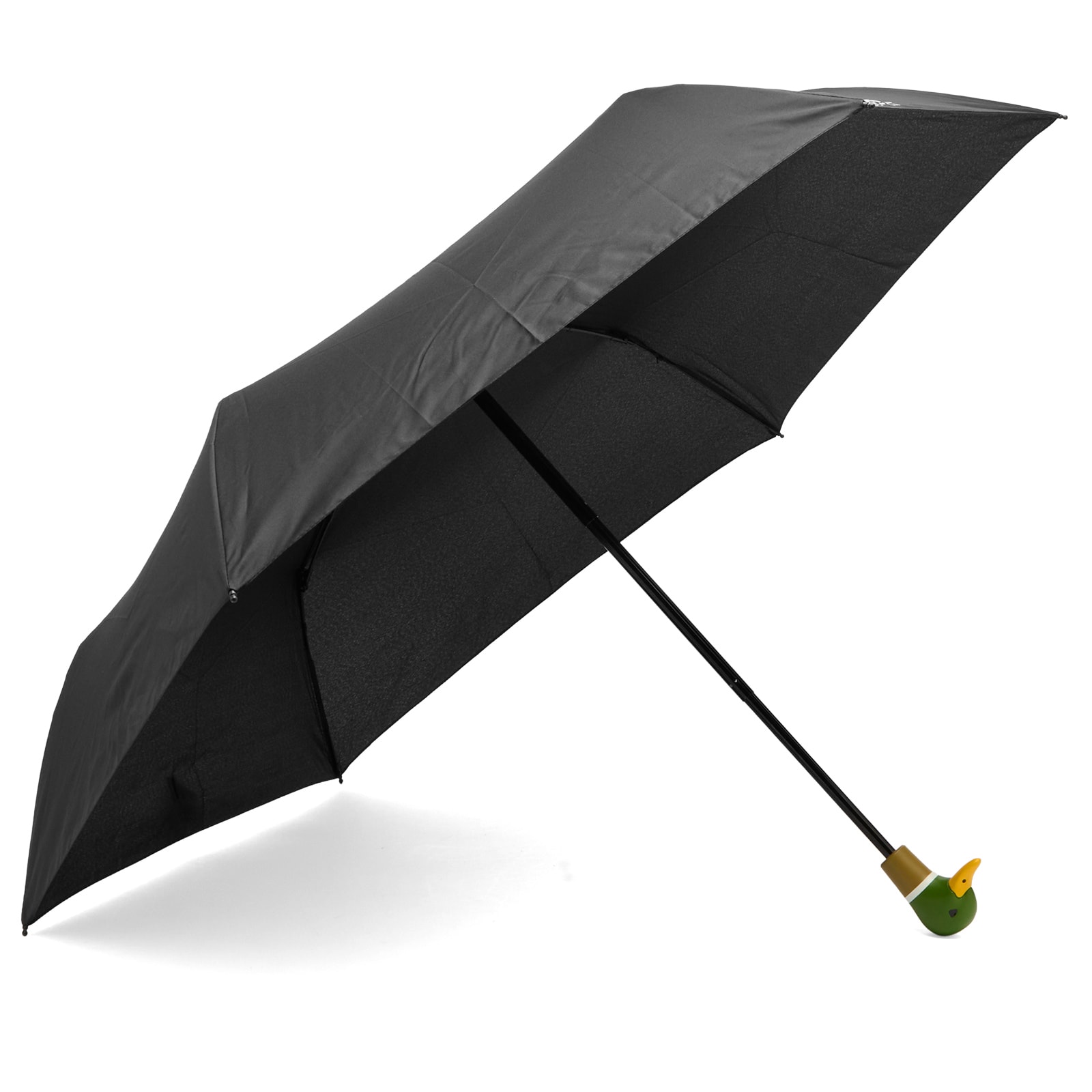 小物 HUMAN MADE Duck Compact Umbrella Black Human Made Men's Compact Duck Umbrella Black - Curated Menswear