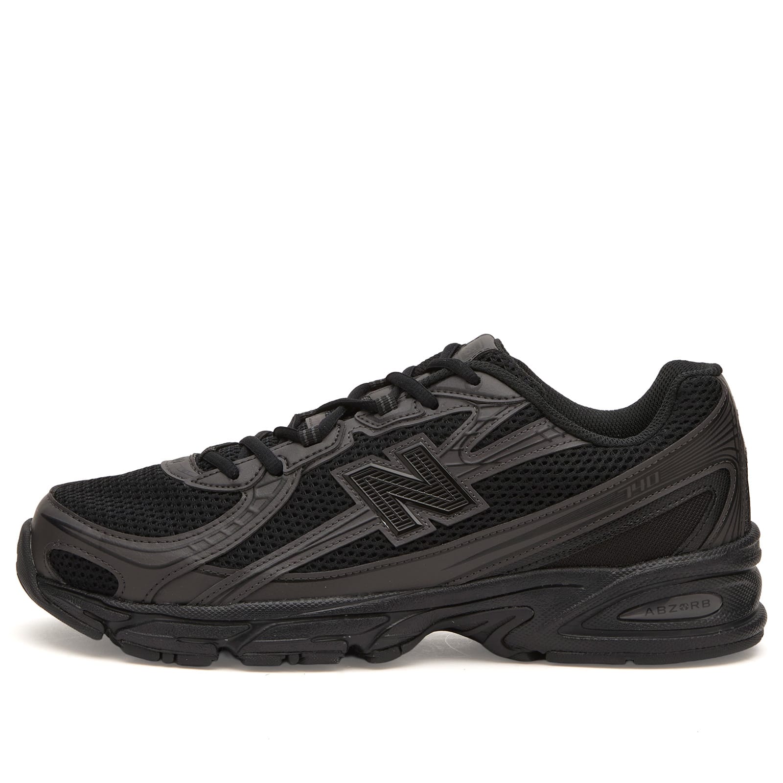 New Balance Unisex Black 740 Sneaker