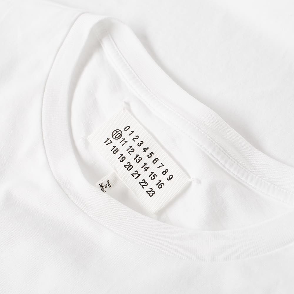 Maison Margiela 10 Collegiate M Print Tee White & White | END. (Europe)