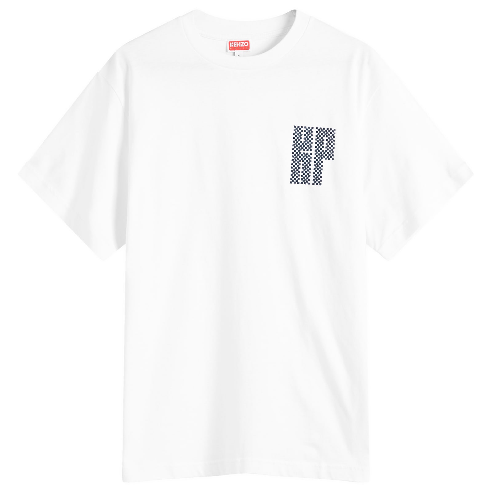 Kenzo Men’s Kamon Oversized T-Shirt Off White