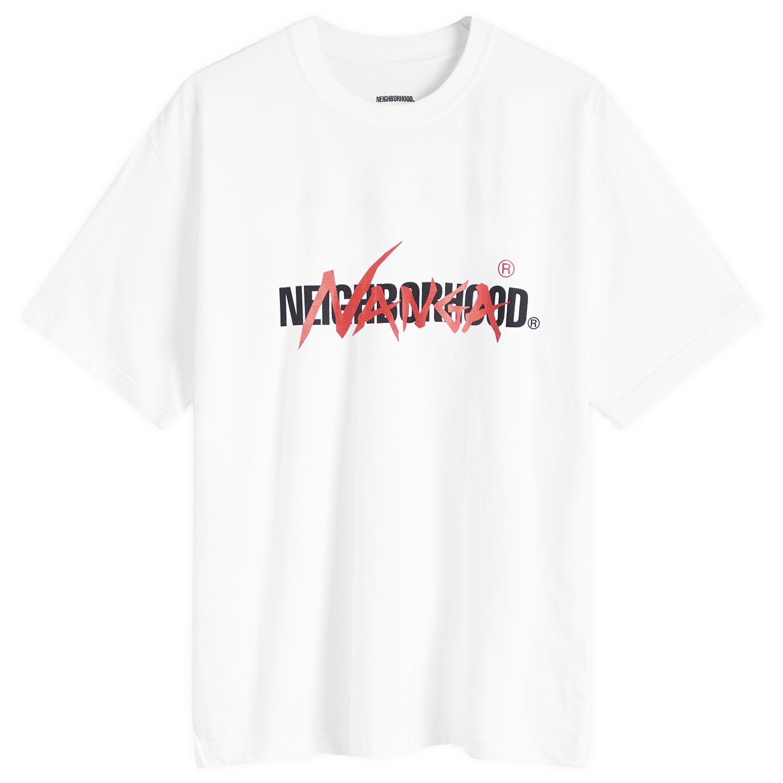 コラボ☆【Neighborhood x Nanga】 T-Shirt Neighborhood x Nanga T-Shirt White | END. (US)