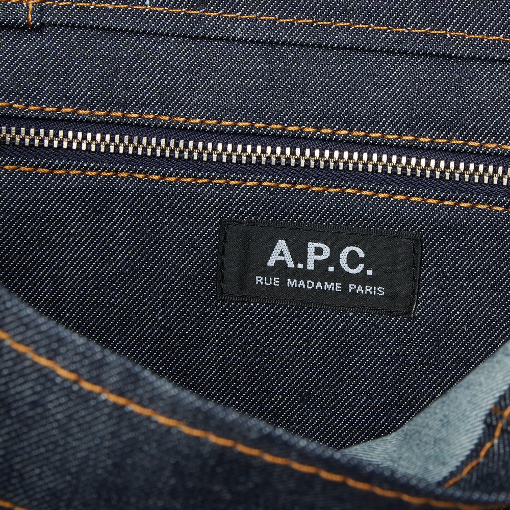 A.P.C. Axel Denim Tote Bag Caramel | END. (NZ)