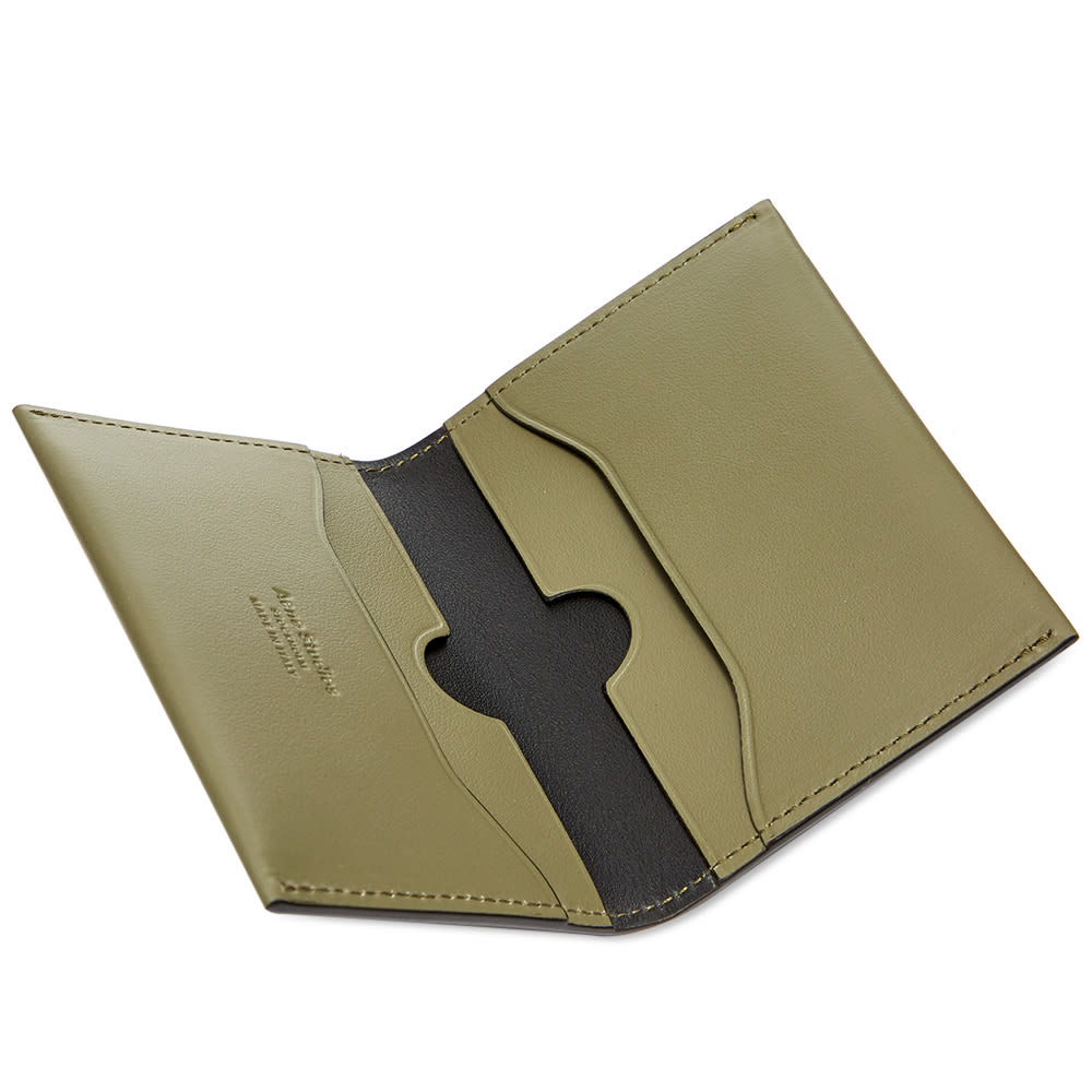 Acne Studios Card Holder Flap Wallet Dark Green END. (IE)
