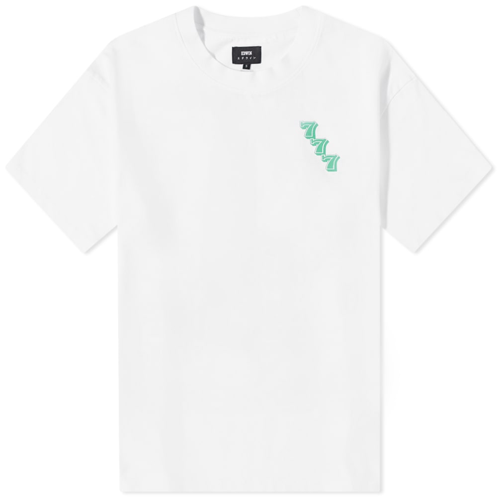 Edwin Lucky Otoko Tee White END FR edwin-lucky-otoko-tee-white-end-fr