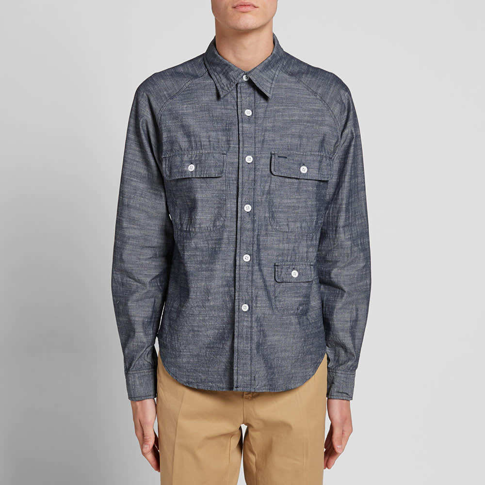 Chambray camp shirt Clearance