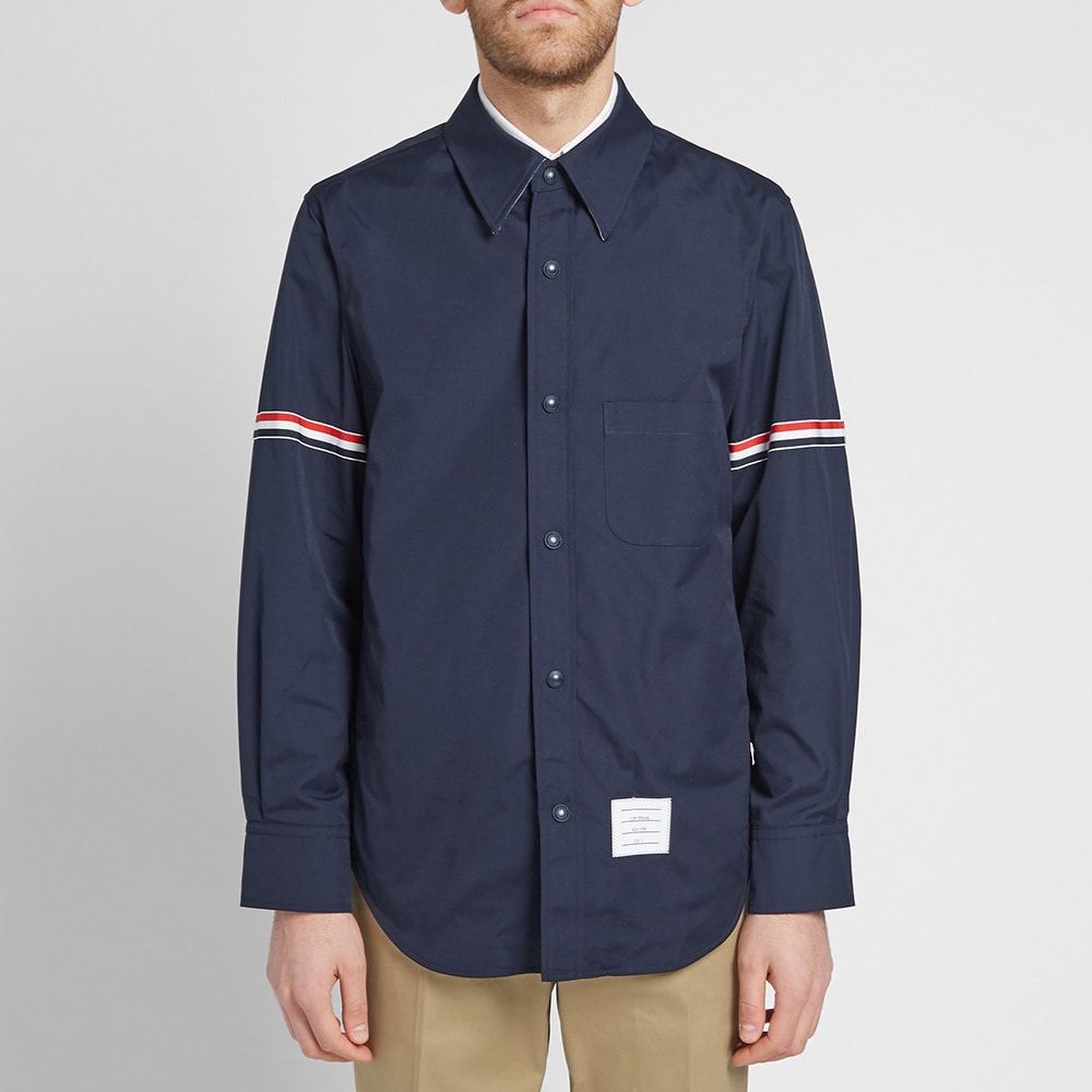 Thom browne shirt jacket clearance