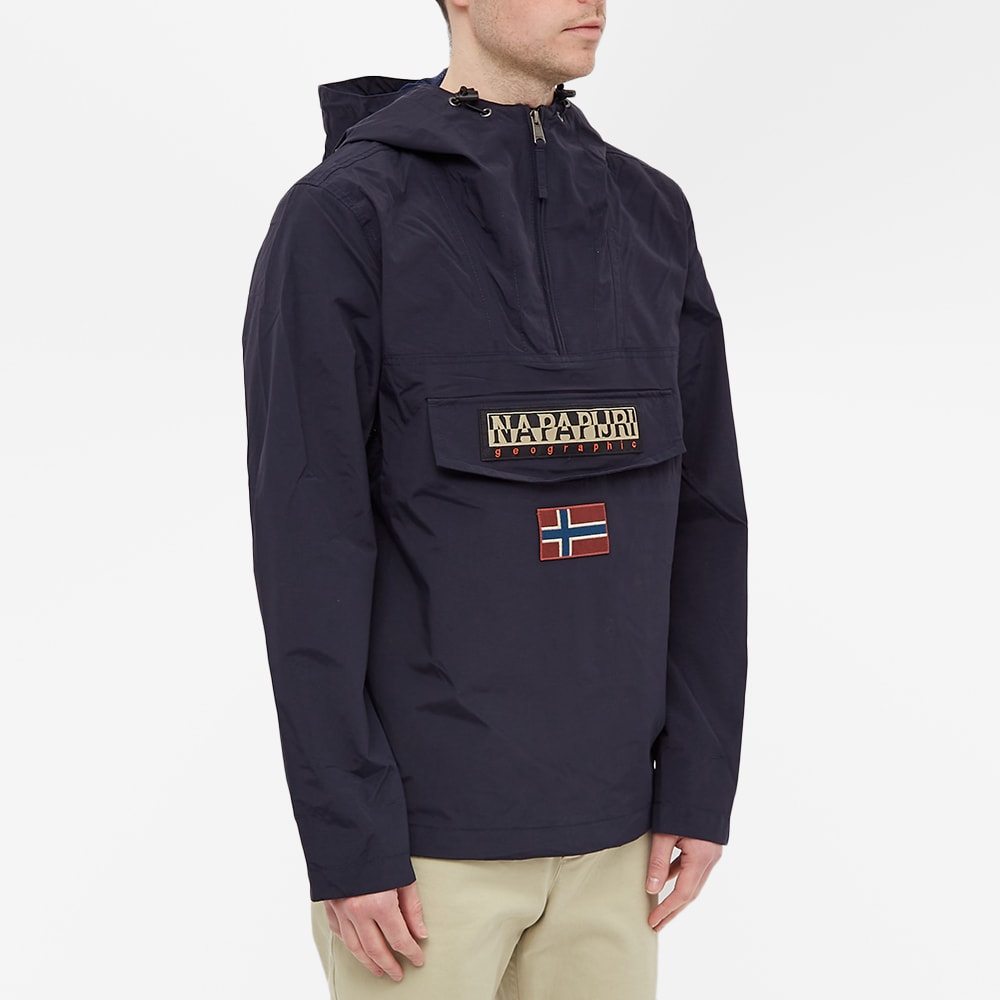 Napapijri Men's Rainforest Jacket in Blue Marine, Size XX-Large | END. Clothing
