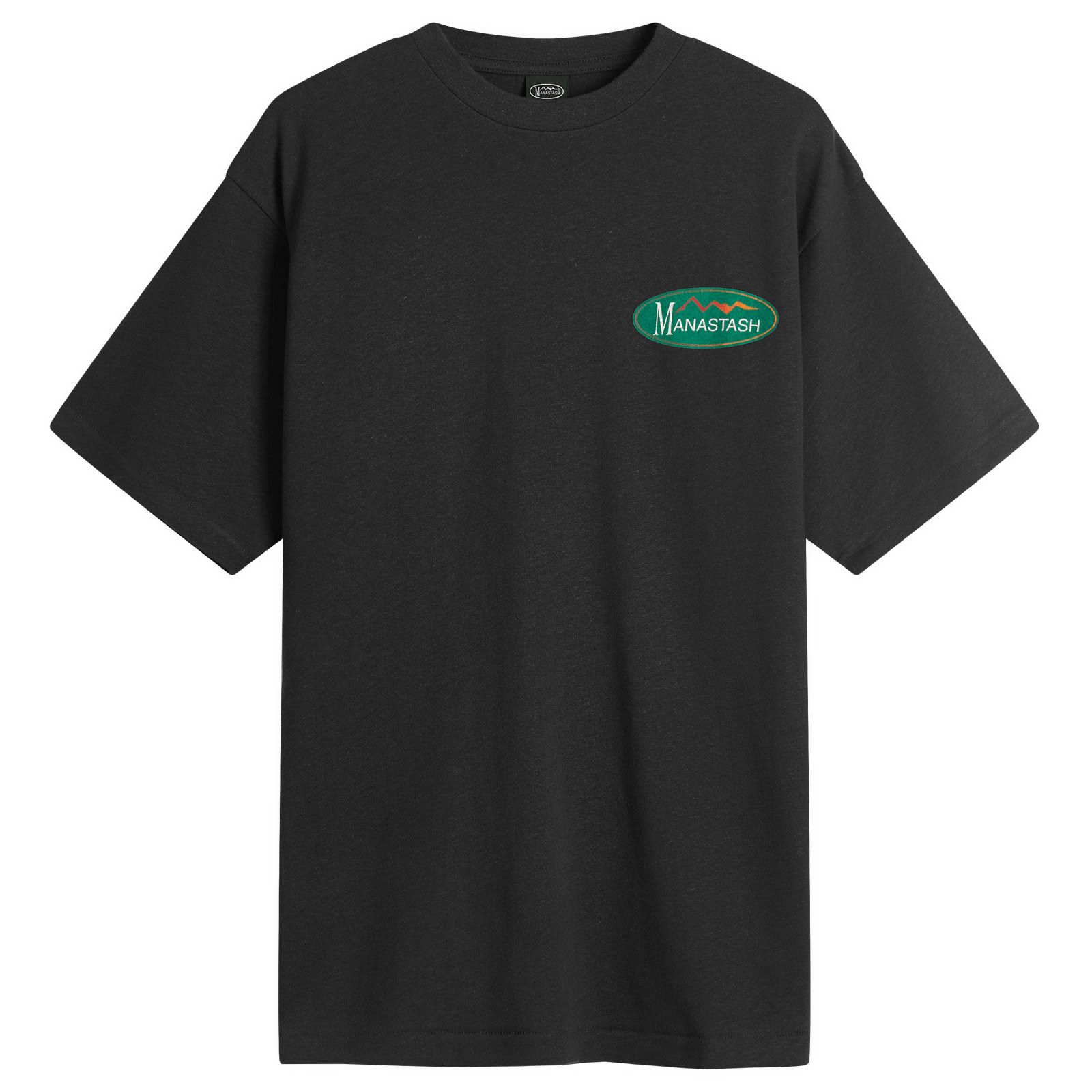MANASTASH／マナスタッシュ／HEMP TEE ORIGINAL LOGO Hemp T-Shirt Original Logo 'Black' – Manastash US