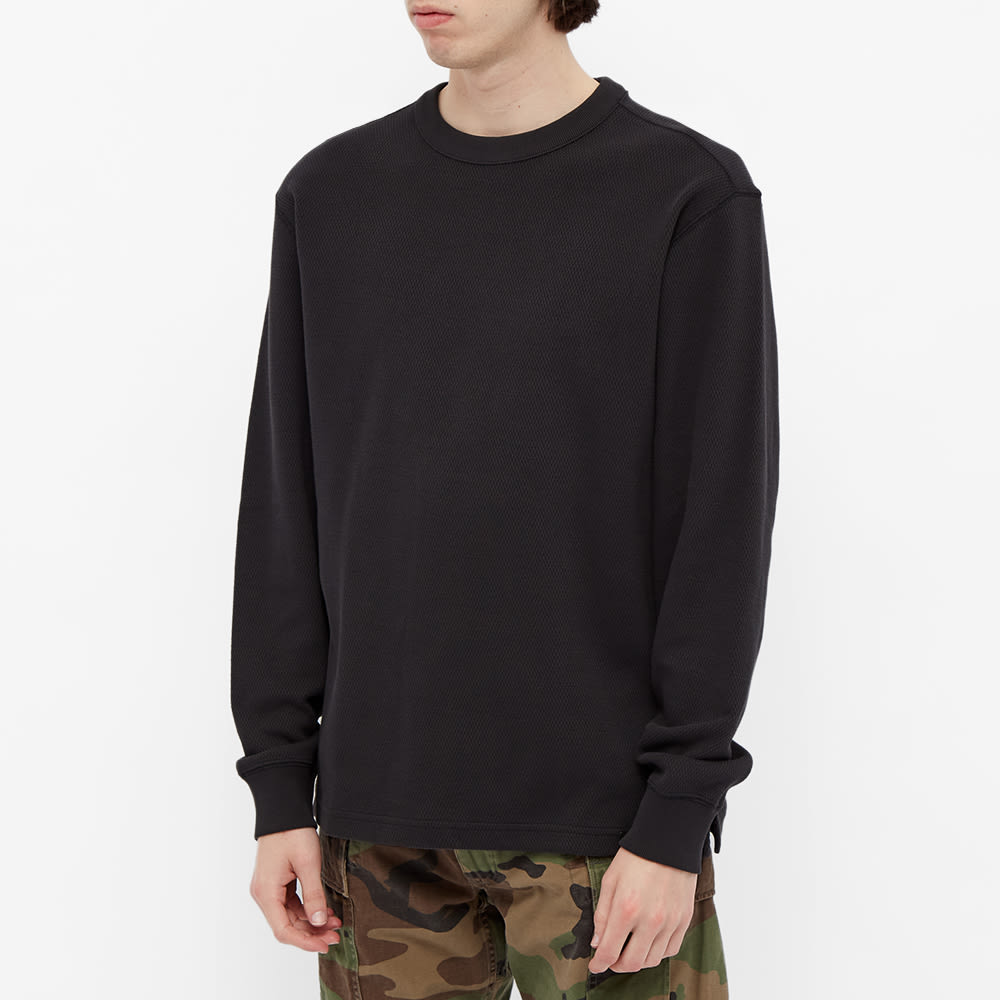 Filson Waffle Knit Thermal Crew Navy