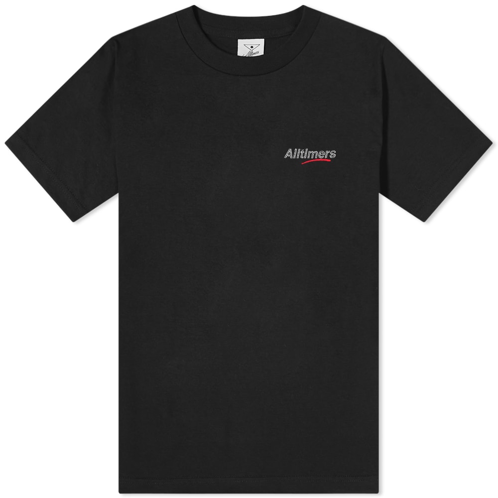 Alltimers Estate Embroidered T-Shirt Black | END. (TW)