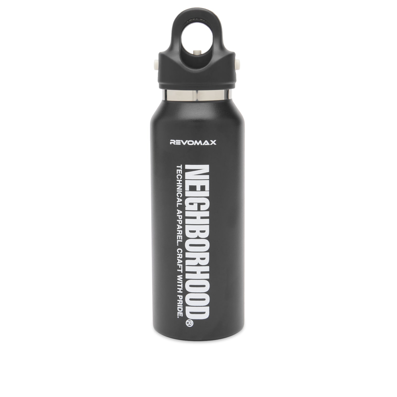 小物 NEIGHBORHOOD REVOMAX BOTTLE 12OZ SLIM Neighborhood x Revomax Vacuum Insulated Bottle 12Oz Slim Black