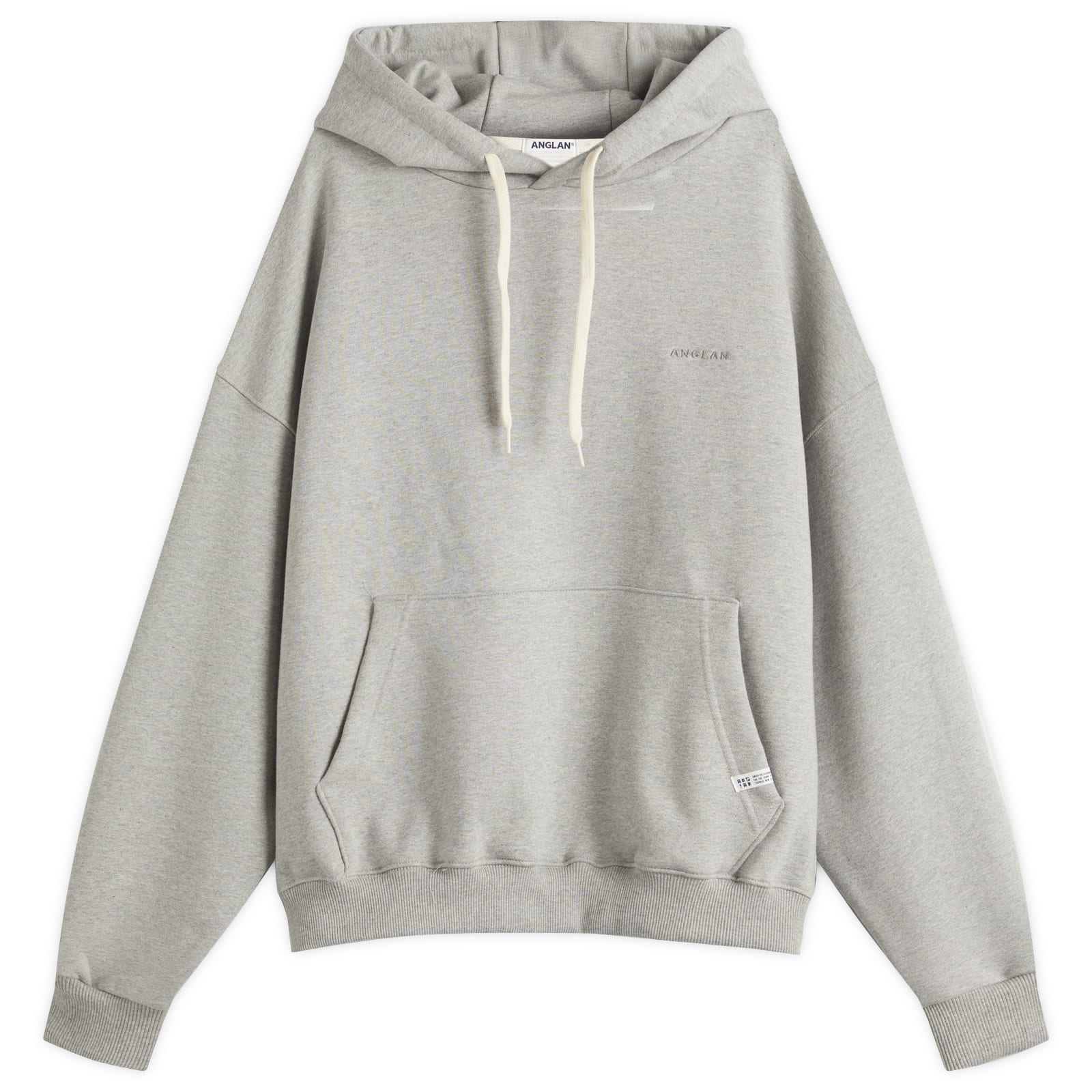 【ANGLAN】25SS★ [AG] Double Valley Tuck Sweat Hoodie AG] Double Valley Tuck Sweat Hoodie - Black - ANGLAN
