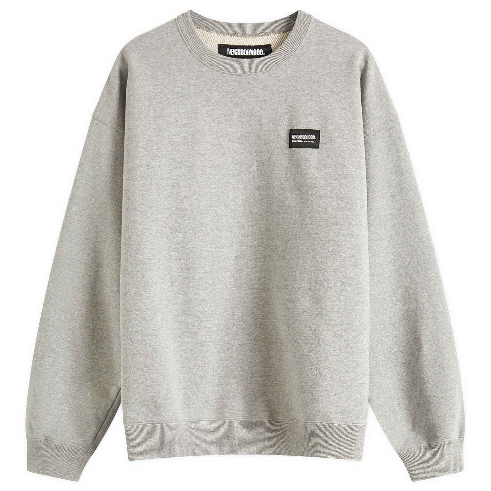 トップス NEIGHBORHOOD DAMAGE SWEATSHIRT GREIGE Neighborhood Plain Sweatshirt Gray | END. (US)