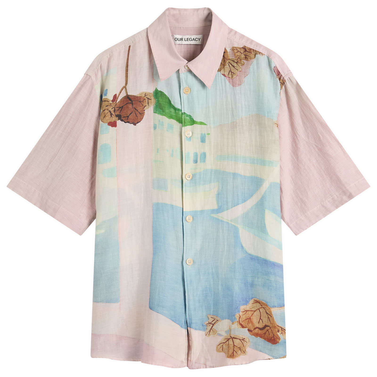 Our Legacy Beyond Shirt Shortsleeve Marina Vista Print