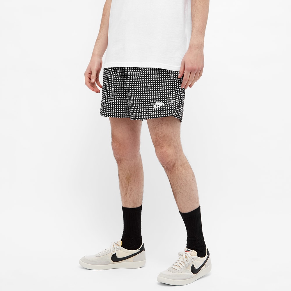 nike checkered shorts