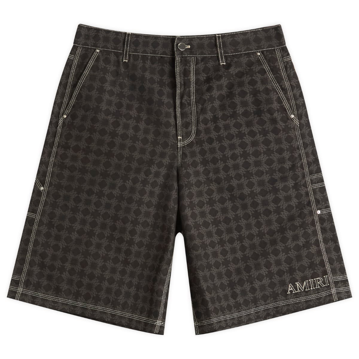 Amiri Men's Black Ma Quad Work Short