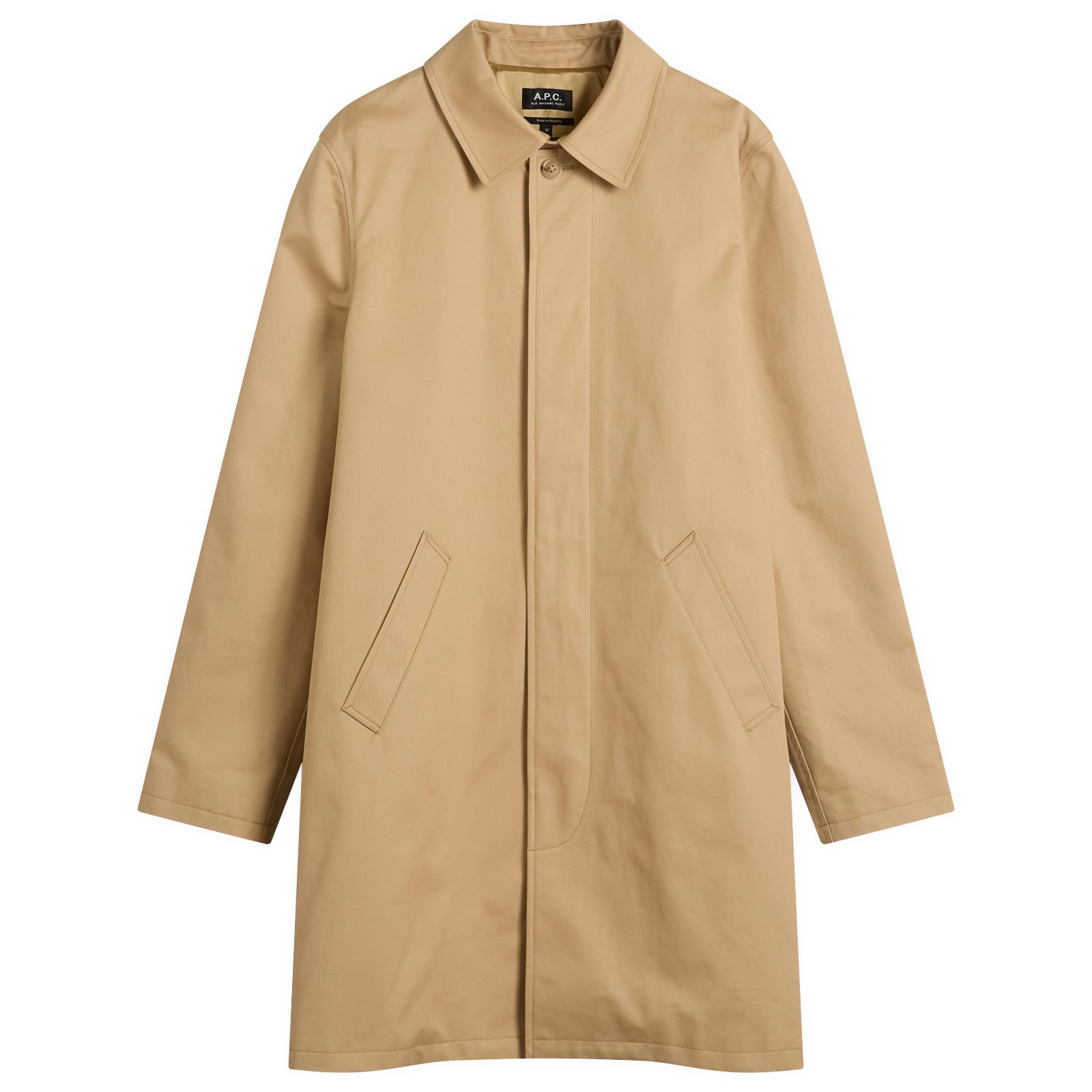 【関税込み】A.P.C. ネイビー Gaspard Mac トレンチコート A.P.C. City Mac Beige | END. (US)