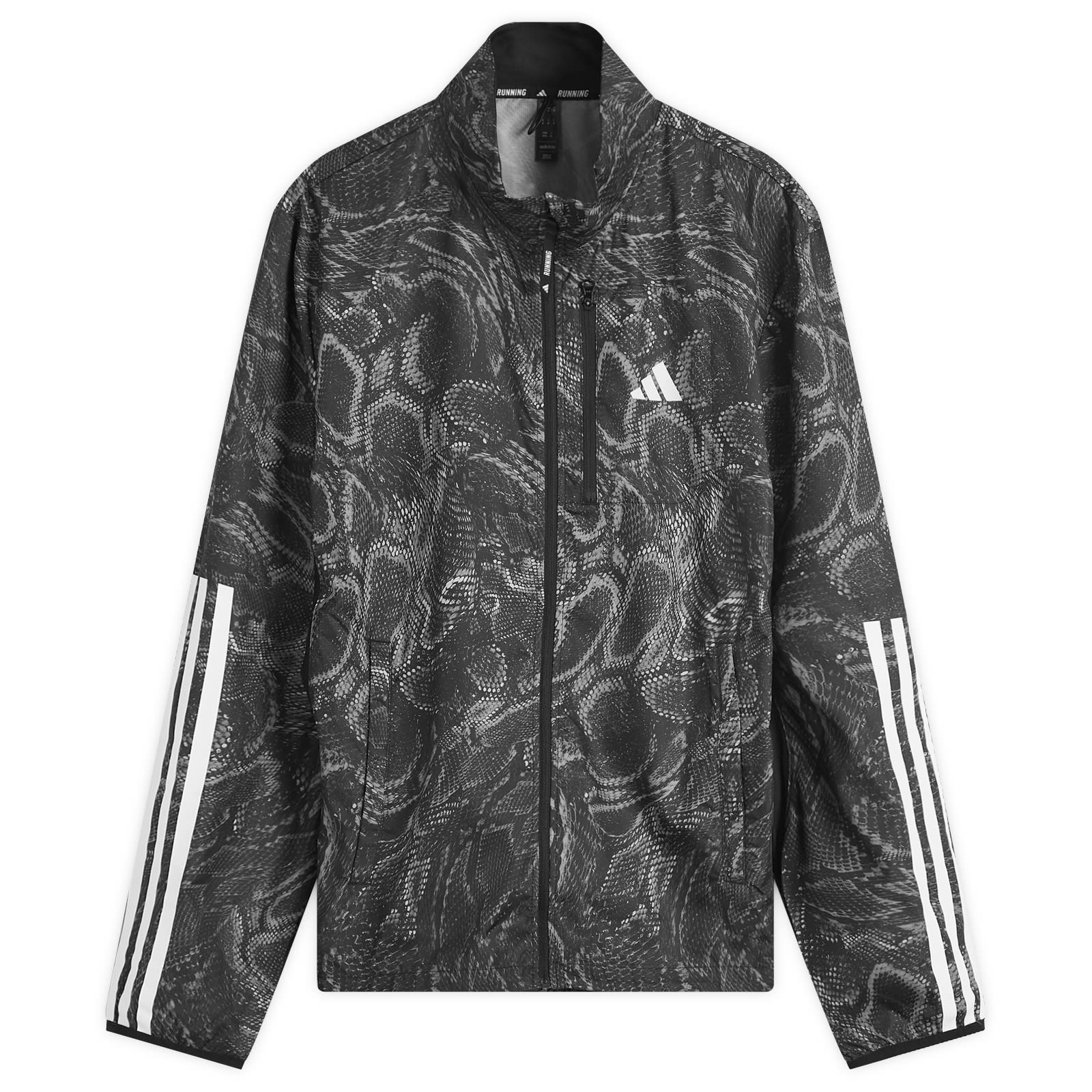 Adidas Men's OTR E AOP Jacket Black Curated Menswear
