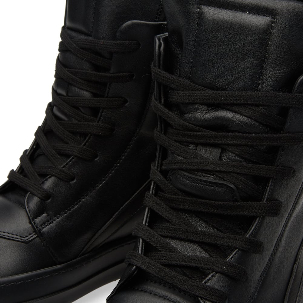 Rick Owens Zip Geobasket Sneaker All Black | END. (US)