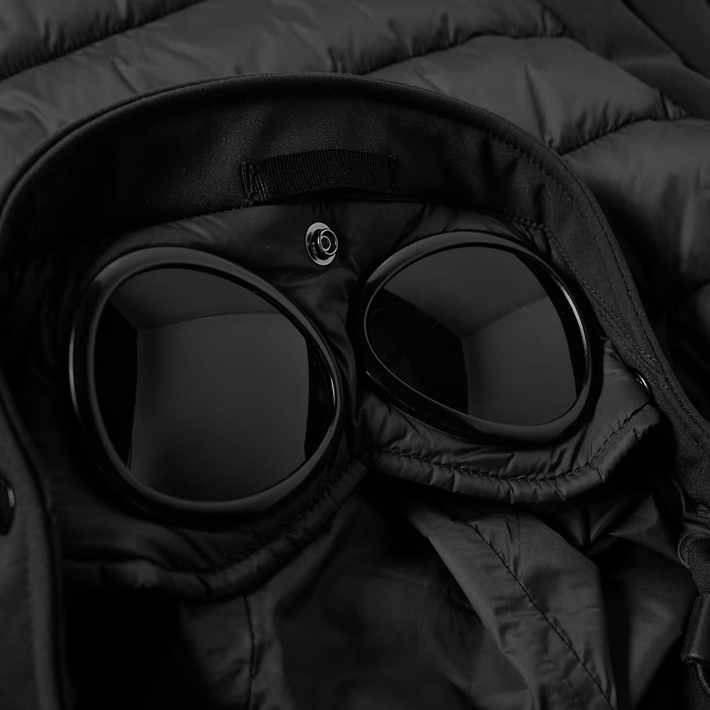 cp company soft shell padded jacket