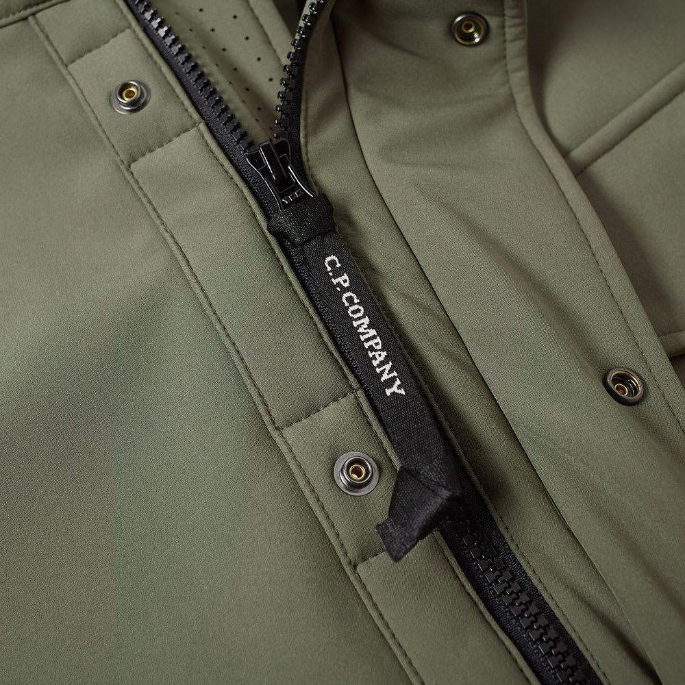 C.P. Company Hooded 3 Pocket Goggle Jacket Military Olive END.