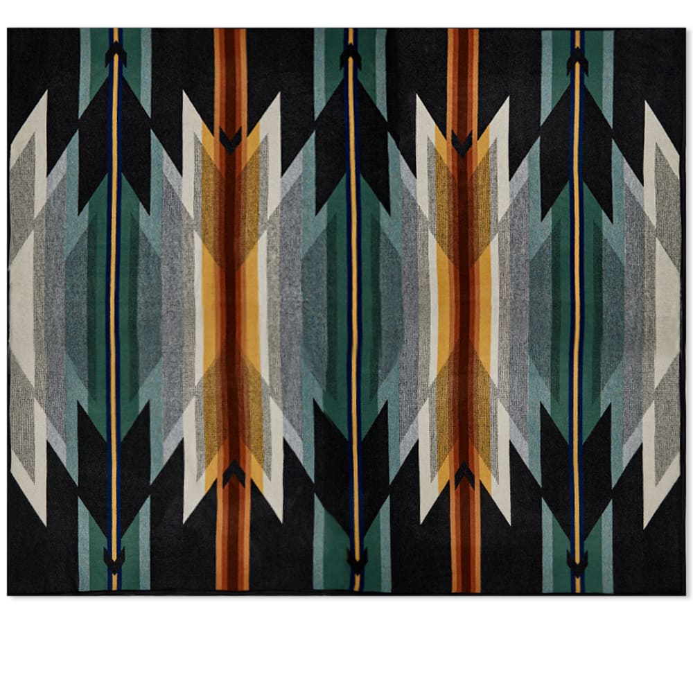 Pendleton Wyeth Trail Jacquard Napped Robe Blanket Wyeth Trail END. (KR)