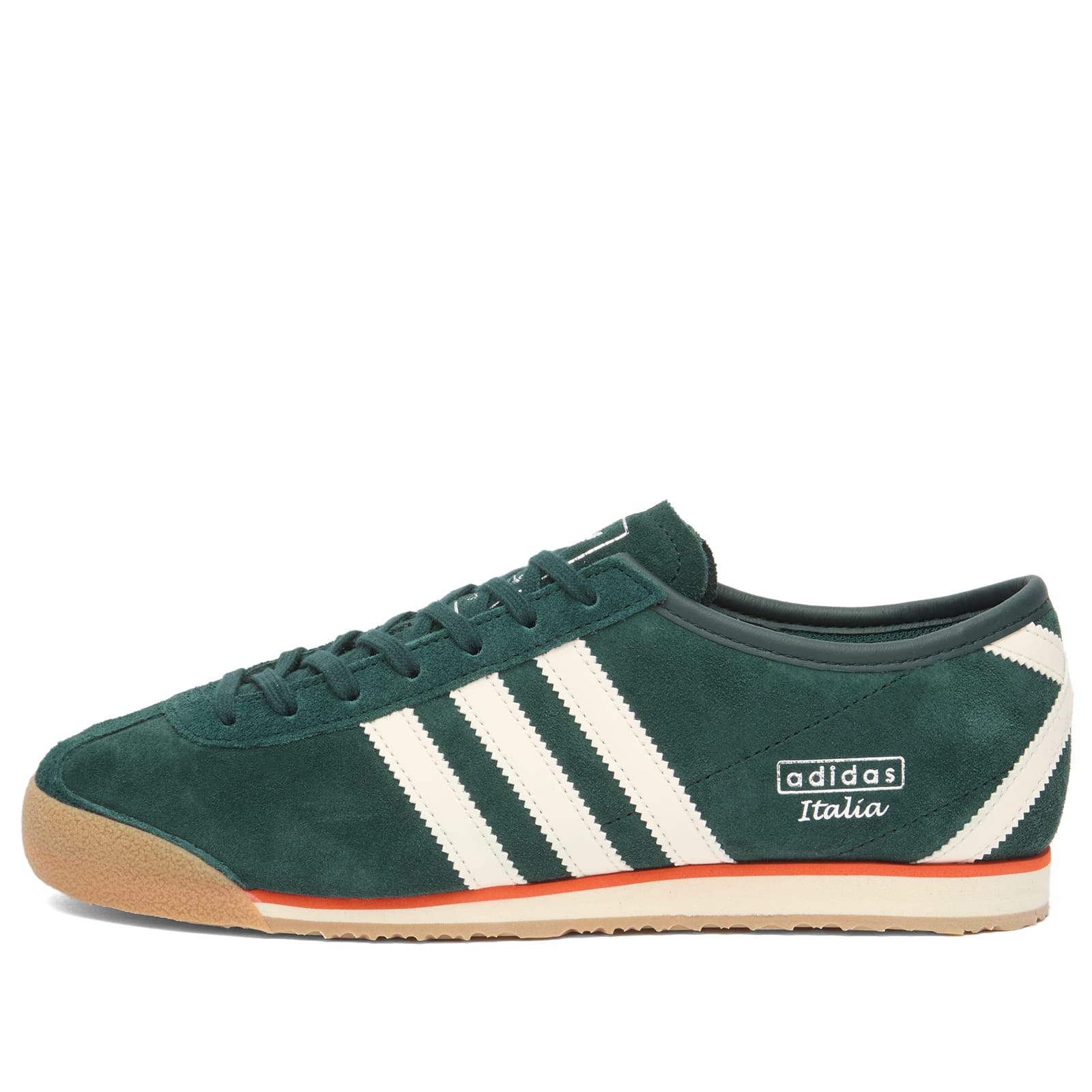 Adidas Women's Italia 70s W Sneaker Aurora Ivy/Cream White/Silver - JQ6928