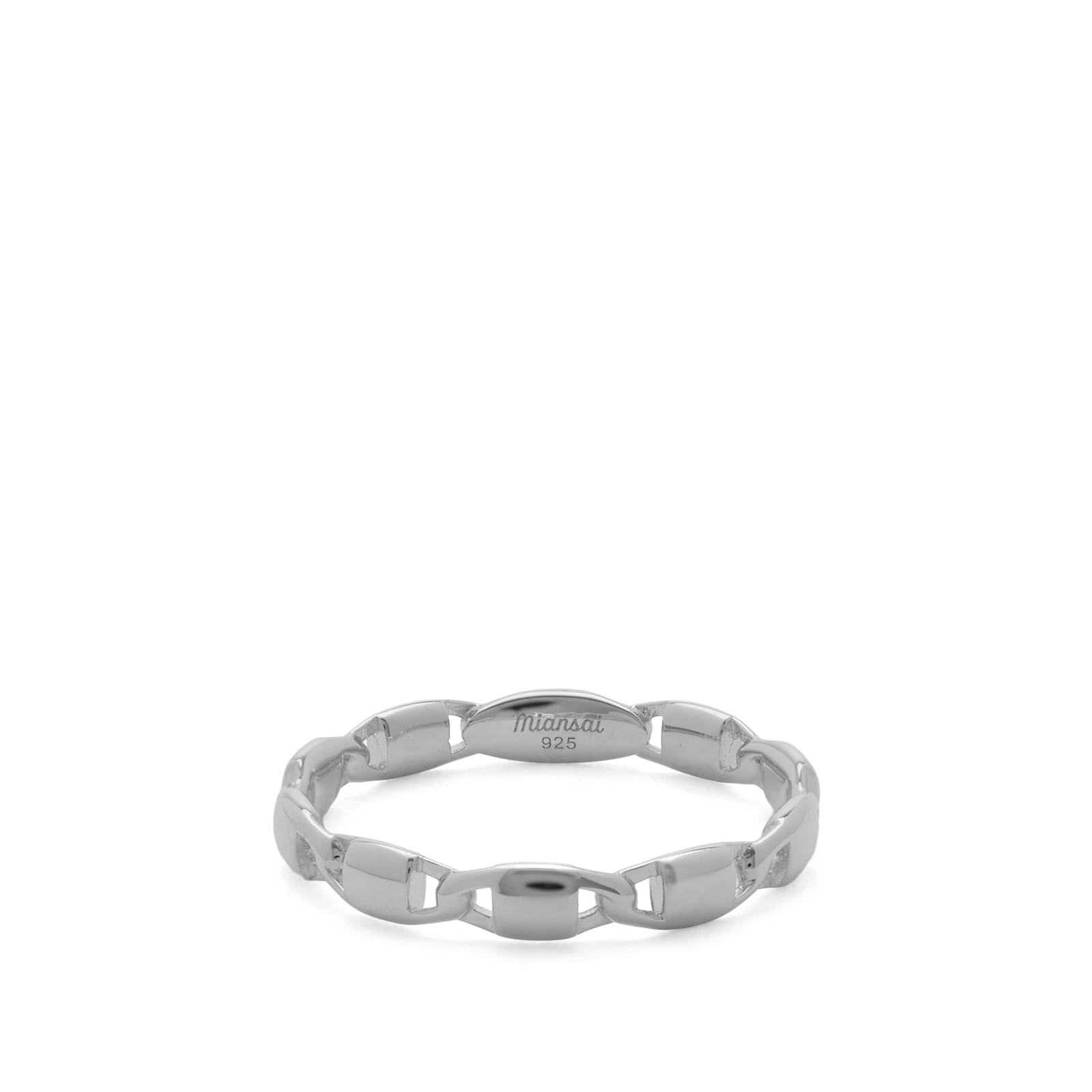 Miansai Men’s Ova Ring Silver