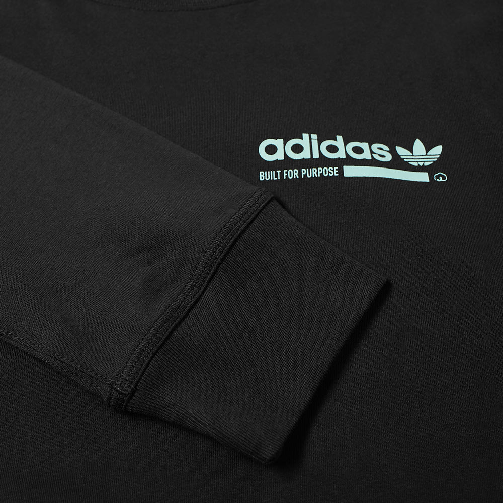 Adidas Long Sleeve Kaval GRP Tee Black | END. (US)