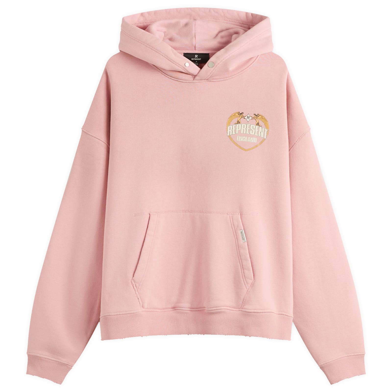 Represent Men’s Angel Border Hoodie Quartz