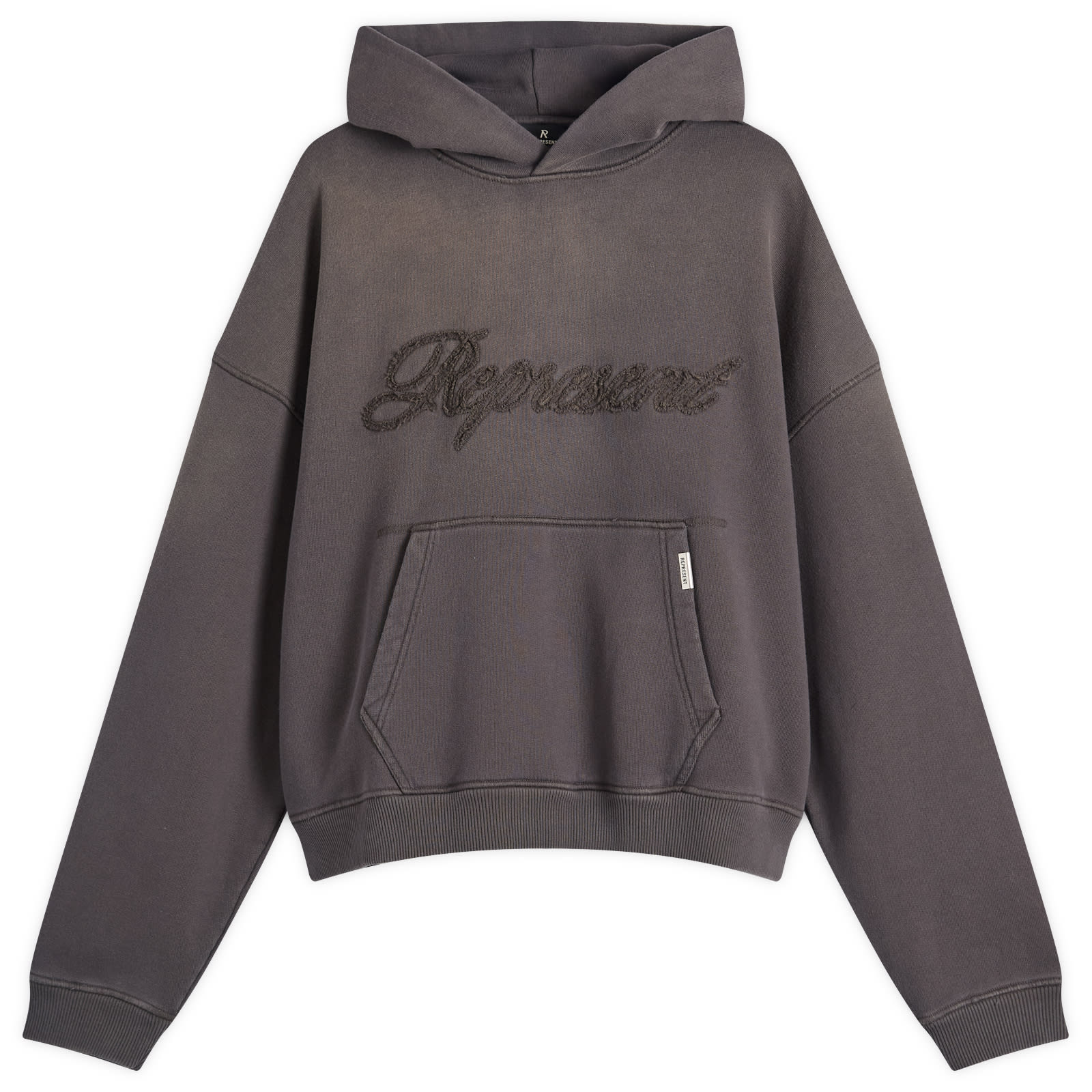 Represent Men’s Rep Reverse Applique Hoodie After Dark
