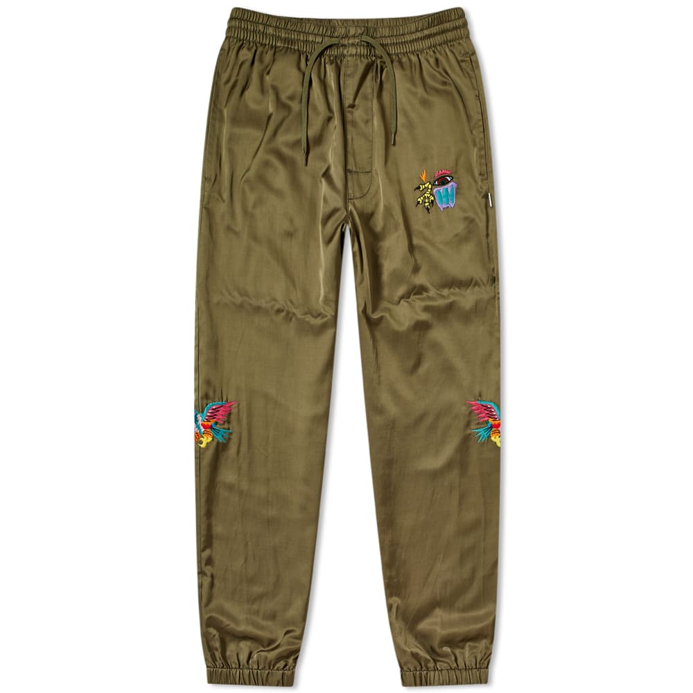 WTAPS Cribs Satin Drawstring Pant Olive Drab END. (US)