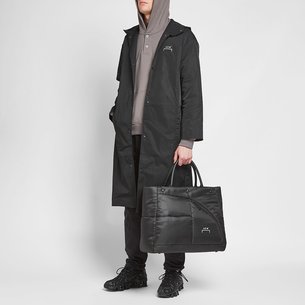 A-COLD-WALL* Nylon Puffer Bag Black | END.