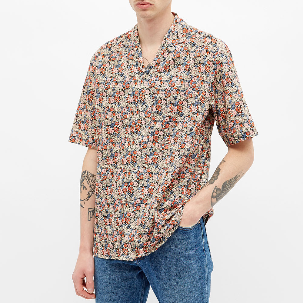 Gucci Liberty Back Logo Vacation Shirt Red | END.