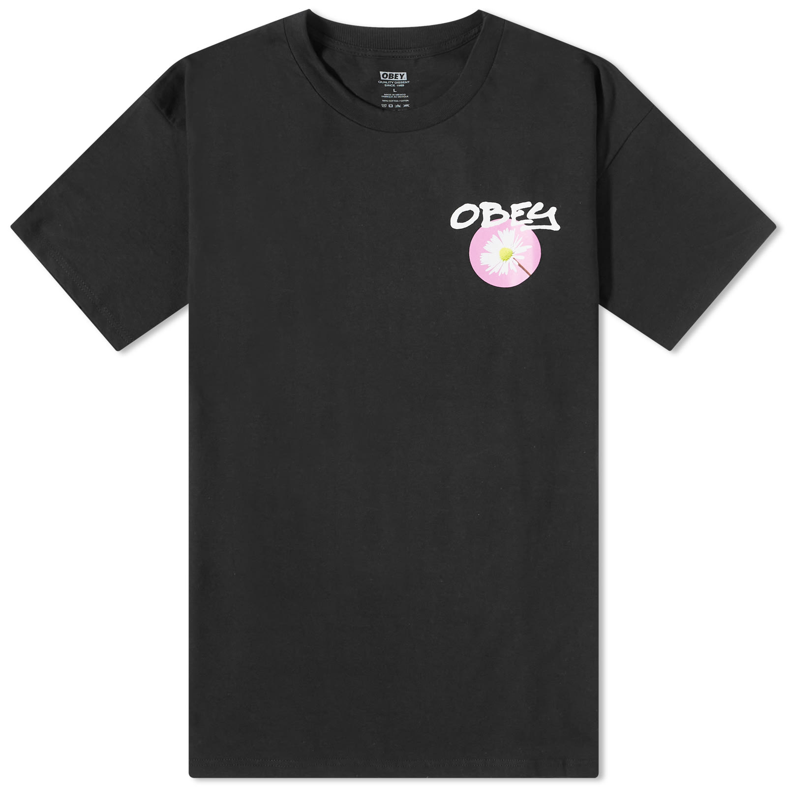 ◆OBEY◆オベイ Daisy Spray Classic Tシャツ オベイ（OBEY）STAR クラシック Tシャツ 165264118VBLO25U