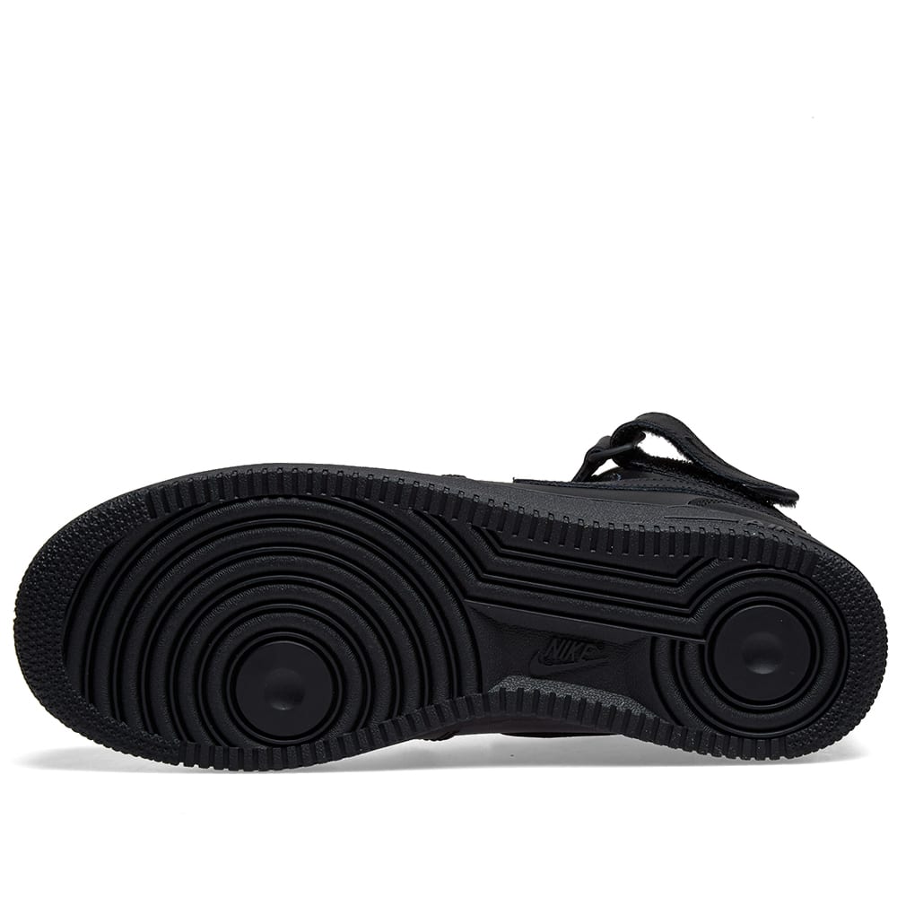 air force 1 mid black mens