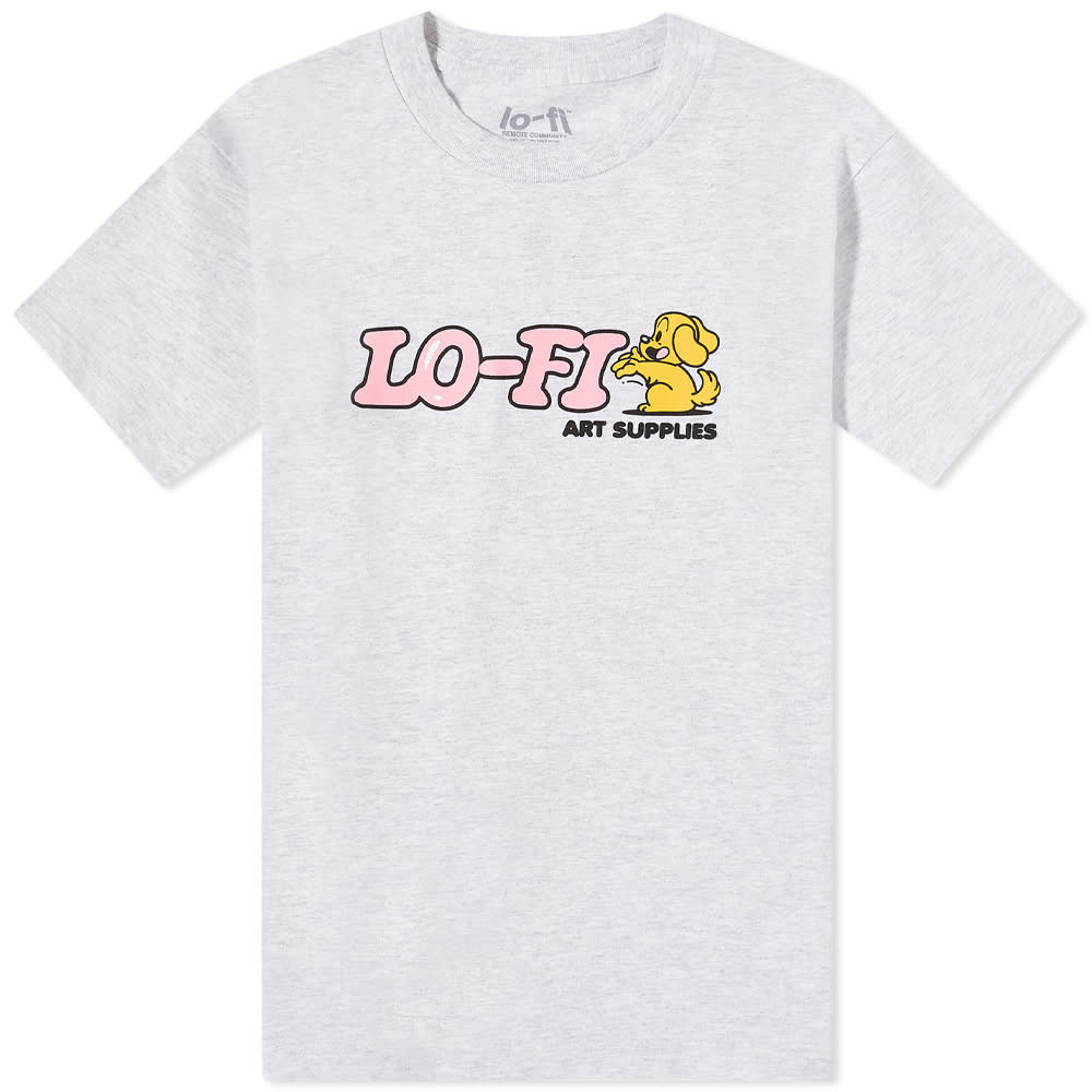 Lo-Fi Art Supplies T-Shirt Ash Grey | END. (CA)