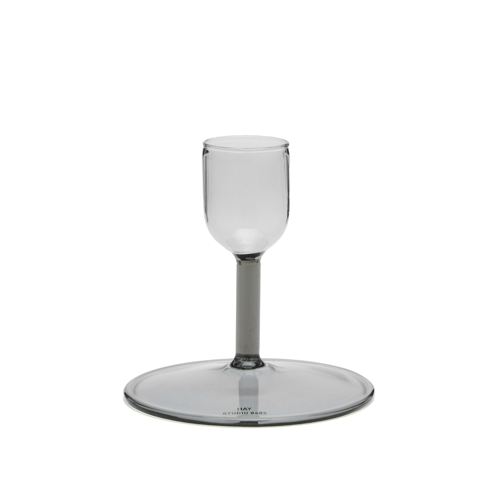Hay Unisex Grey Tiny Candleholder - Straight