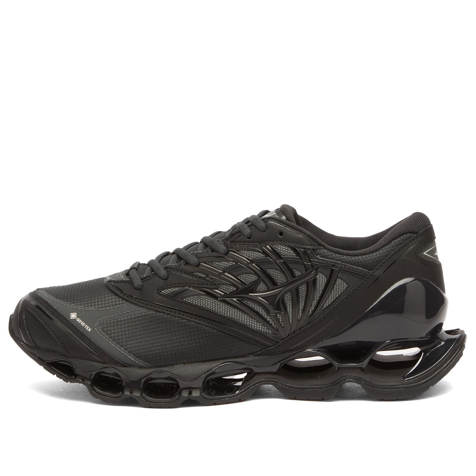 Mizuno WAVE PROPHECY LS GTX Sneaker in Black Sand/Black - D1GA2560-01