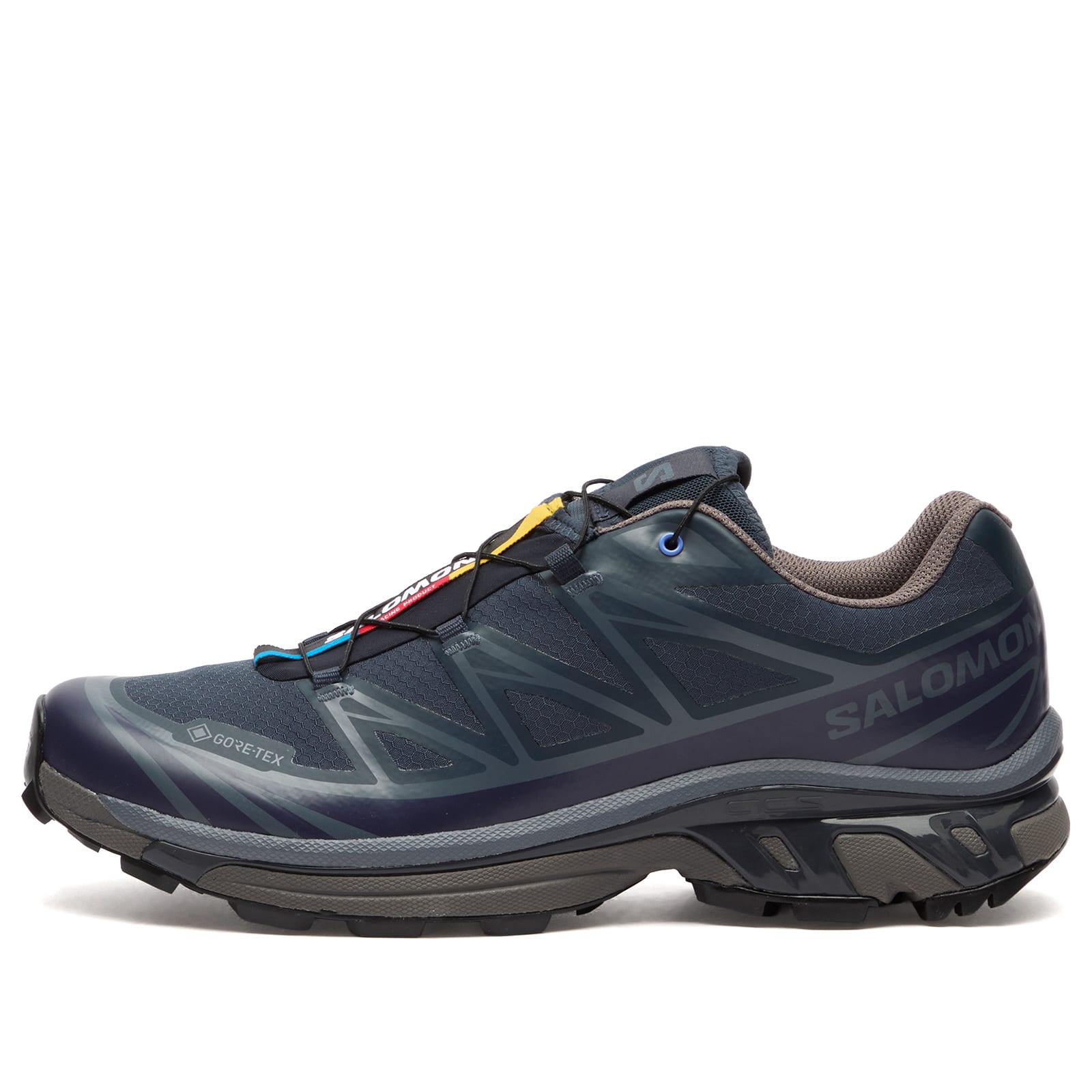 オムオム Salomon XT-6 GTX Sneaker Blue Nights/Astral Aura/Plum Kitten
