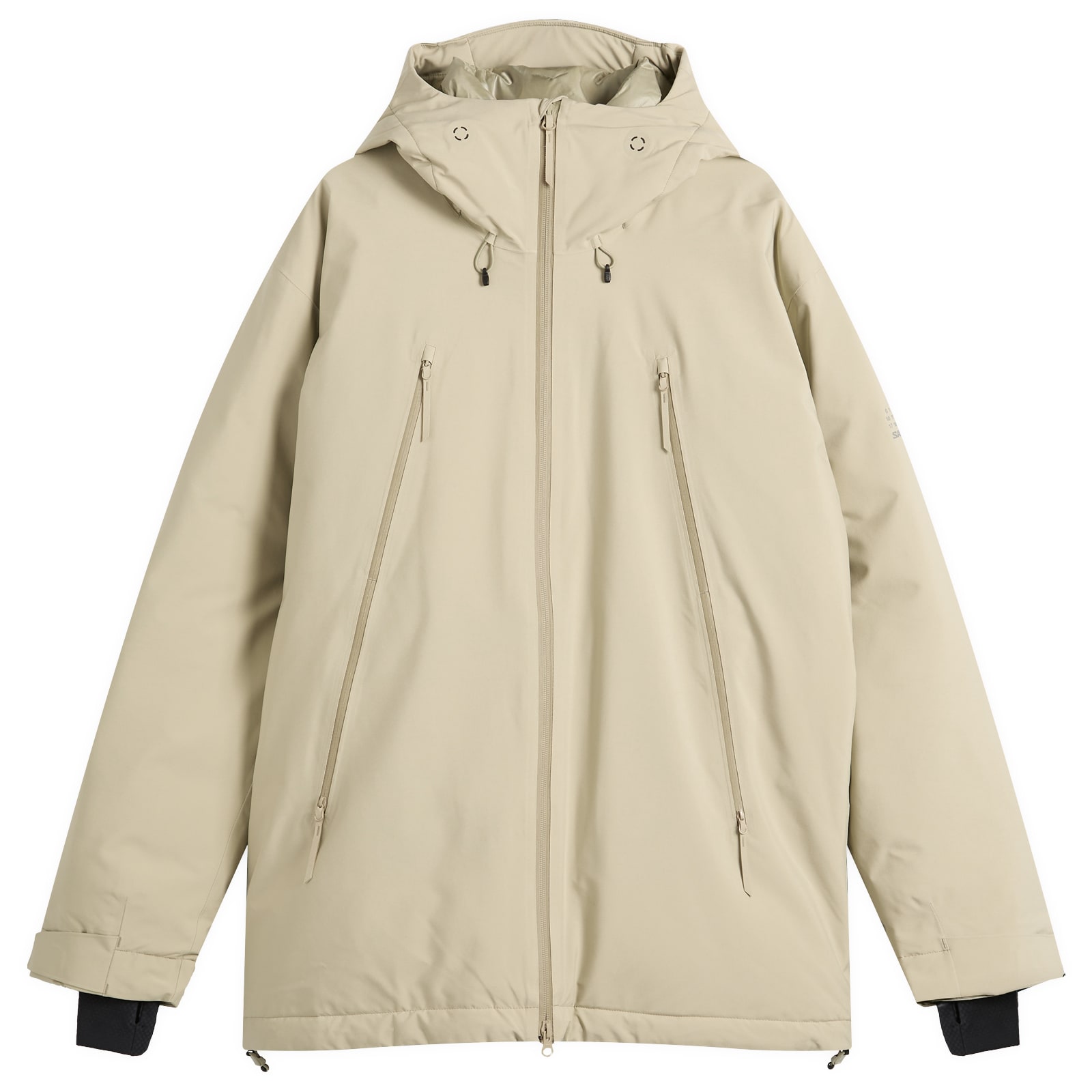 MM6 Maison Margiela Men's x Salomon Padded Coat in Abbey Stone, Size Medium