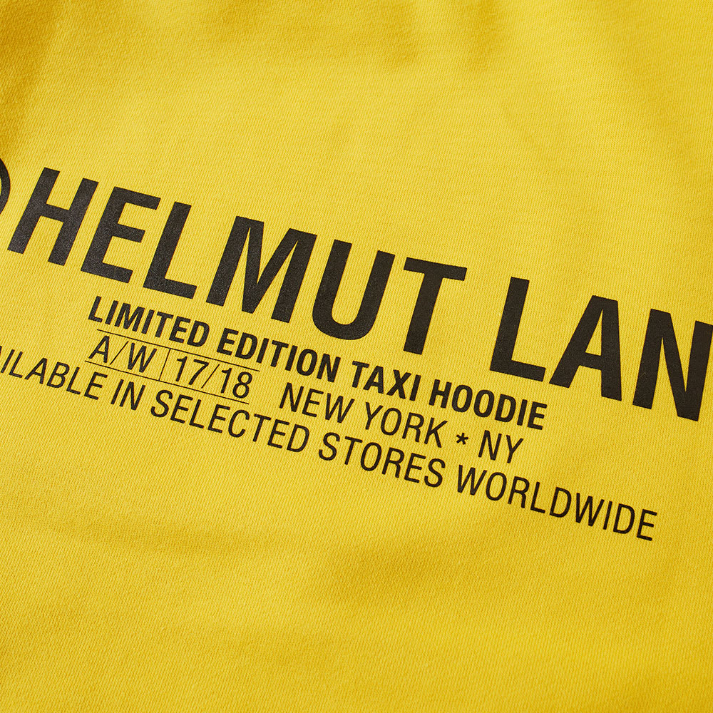 helmut lang yellow taxi