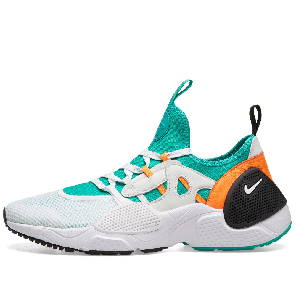 Nike Huarache E.D.G.E TXT QS White & Clear Emerald | END. (US)