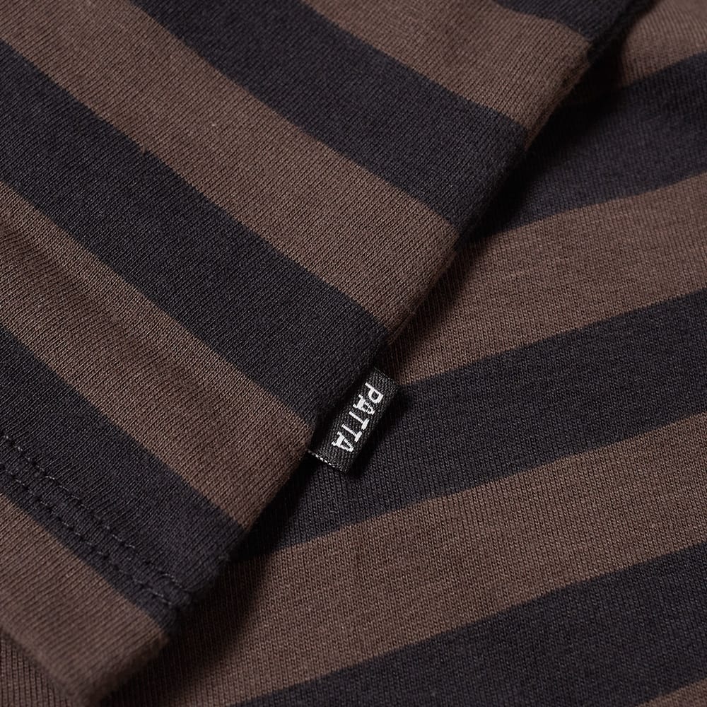 Patta Stripe Tee Chocolate Plum | END. (US)