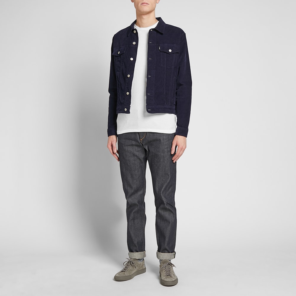 Rag & Bone Long Sleeve Standard Issue Waffle Tee White | END. (US)