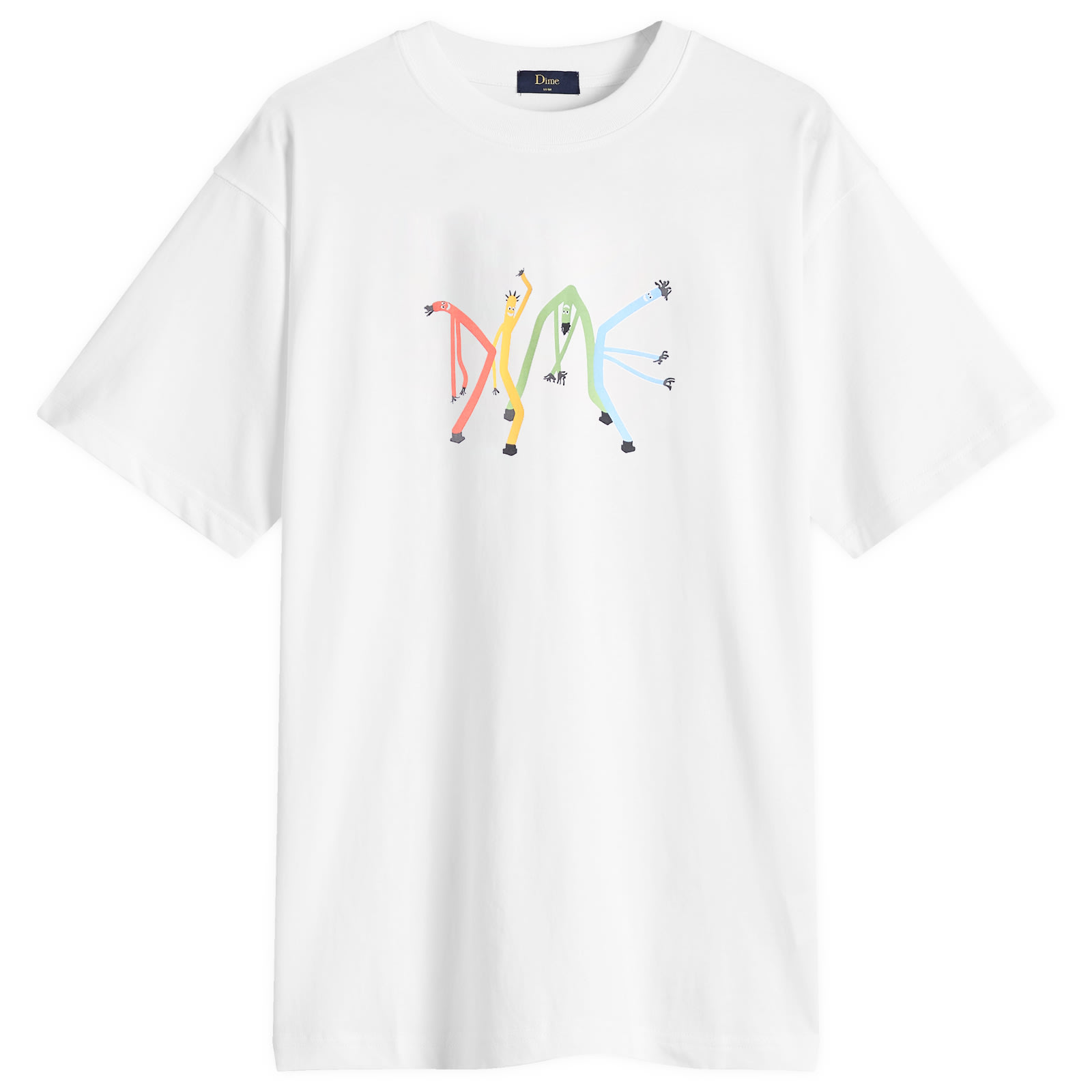 Dime Men's Lance T-Shirt Navy - Curated Menswear