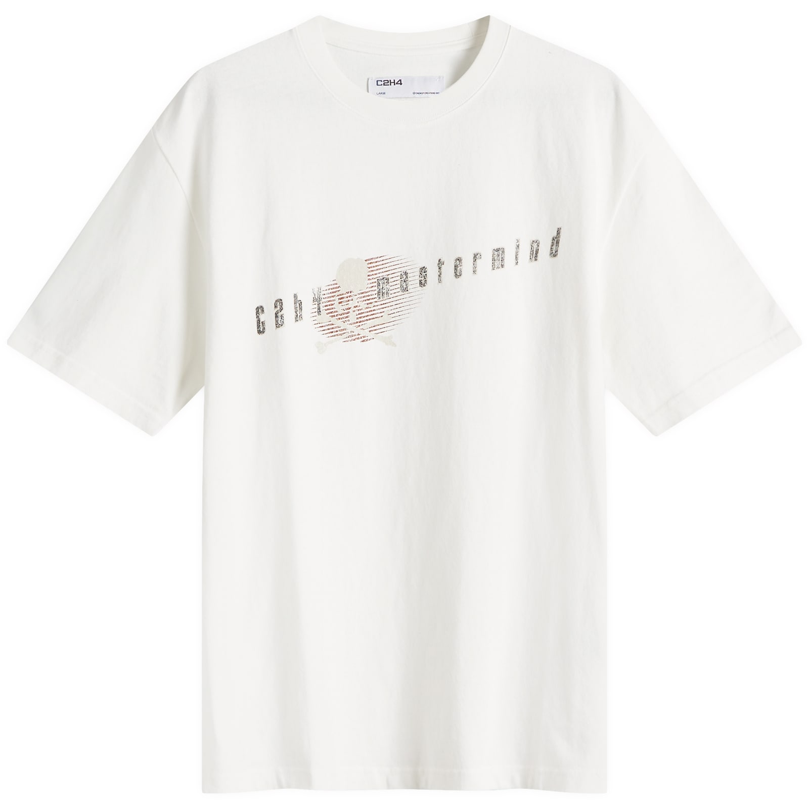 C2H4 Men’s x mastermind JAPAN Logo T-Shirt Mist White