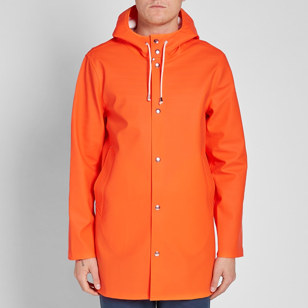 Stutterheim Stockholm Raincoat Burnt Orange | END. (US)